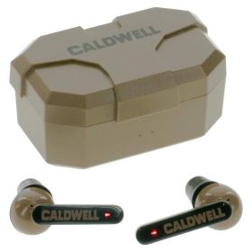 Caldwell E-MAX Shadows 23 NRR – Electronic Hearing Protection with Bluetooth (Color: FDE)