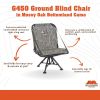 Millennium Ground Blind Chair – Bottomland Camo (4 leg)