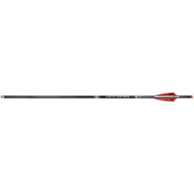 Bohning Black Sky Bolt 20 In. Red/white 2 In. Black Sky Vanes 3 Pk