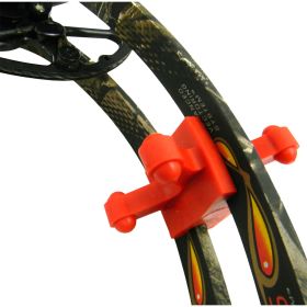 Bowjax Revelation Limb Dampeners Red 15-16 In. 2 Pk.