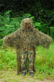 "Stalker" Ghillie Poncho Synthetic thread