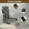 Foldable Tree Stand Seat Replacement Camouflage Waterproof Oxford Cloth Hunting Treestand Seat Cushion For Hunting Climber Deer Ladder