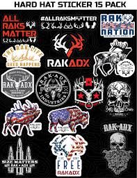 Hard Hat/Bottle Sticker 15 Pack Collection