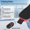 Heated Insoles Electric Heated Foot Warmer 3000mAh Rechargeable Battery Powered Trimmable Heated Shoe Insoles for Men Women Hunting Skiing Fishing